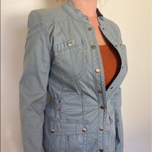 Tribal | Fitted Utility Jacket w/ Cinch Waist | M